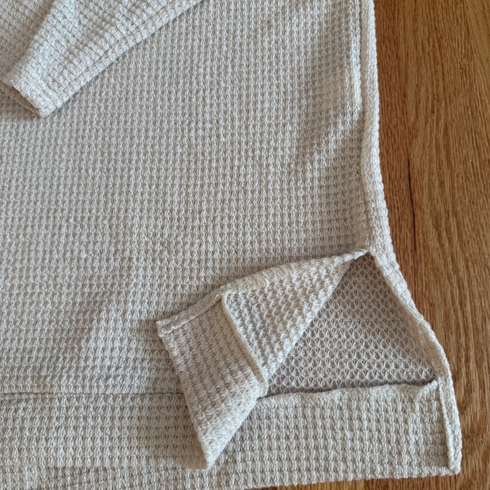 Khaki Oversized Sweater Pullover 3X - Picture 6 of 7